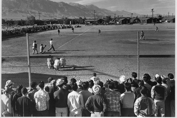 Baseball returns to a former Japanese American detention camp Baseball returns to a former Japanese American detention camp