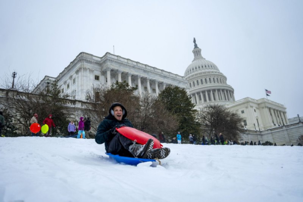 How the polar vortex, warm ocean intensified major U.S. winter storm