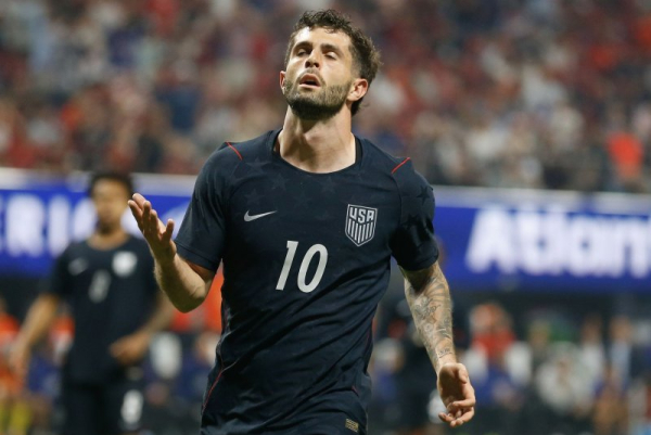 Pulisic goal slump reaches 20 games in USA's loss to Portugal